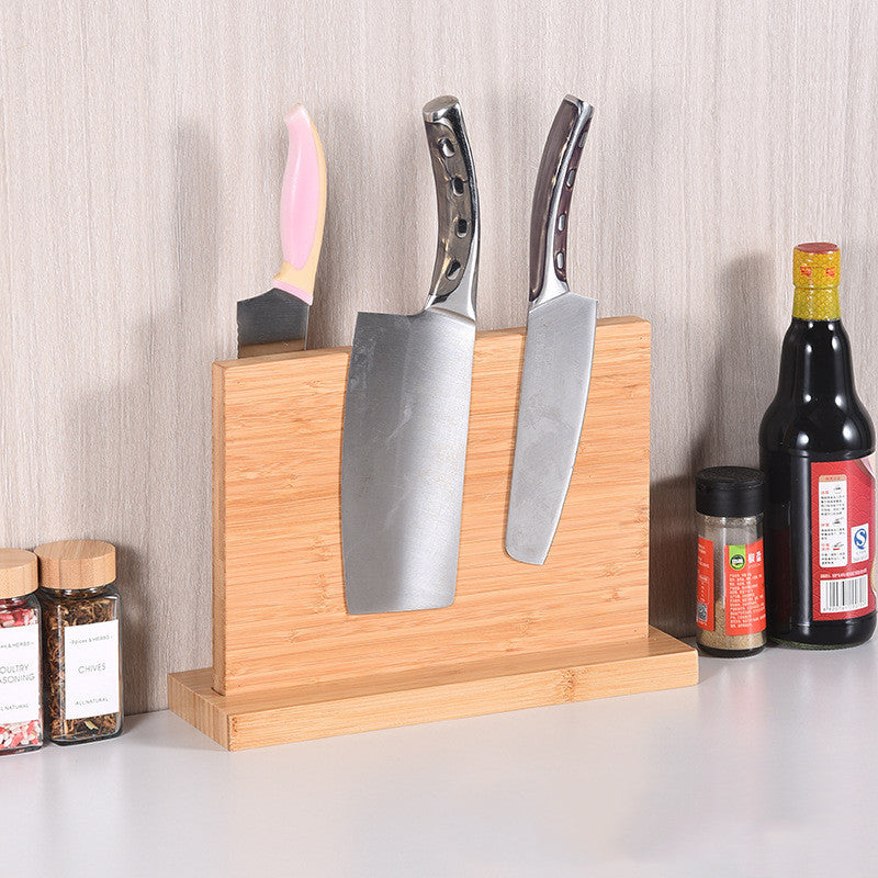 Porte-couteaux magnétique pour cuisine, rangement mural pour couteaux