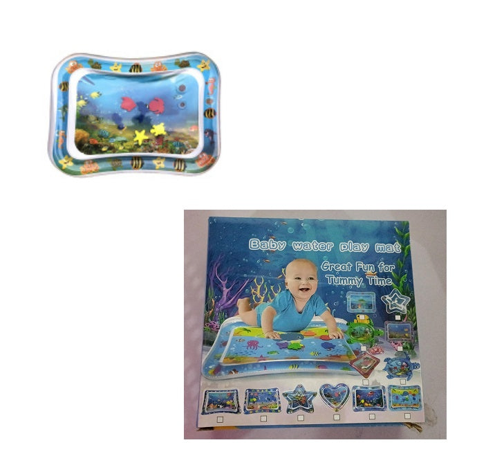 Tapis d'eau gonflable pour bébé, tapis d'eau d'été pour nourrissons, coussin d'eau pour bébés et tout-petits, jouets d'activité d'été, oreillers pour bébés.