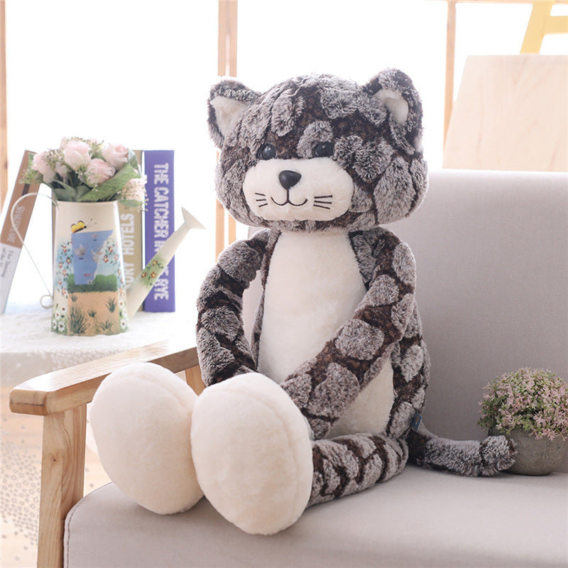 Jouet en peluche poupée chat cool poupée poupée de chiffon cadeau d'anniversaire couple cadeau