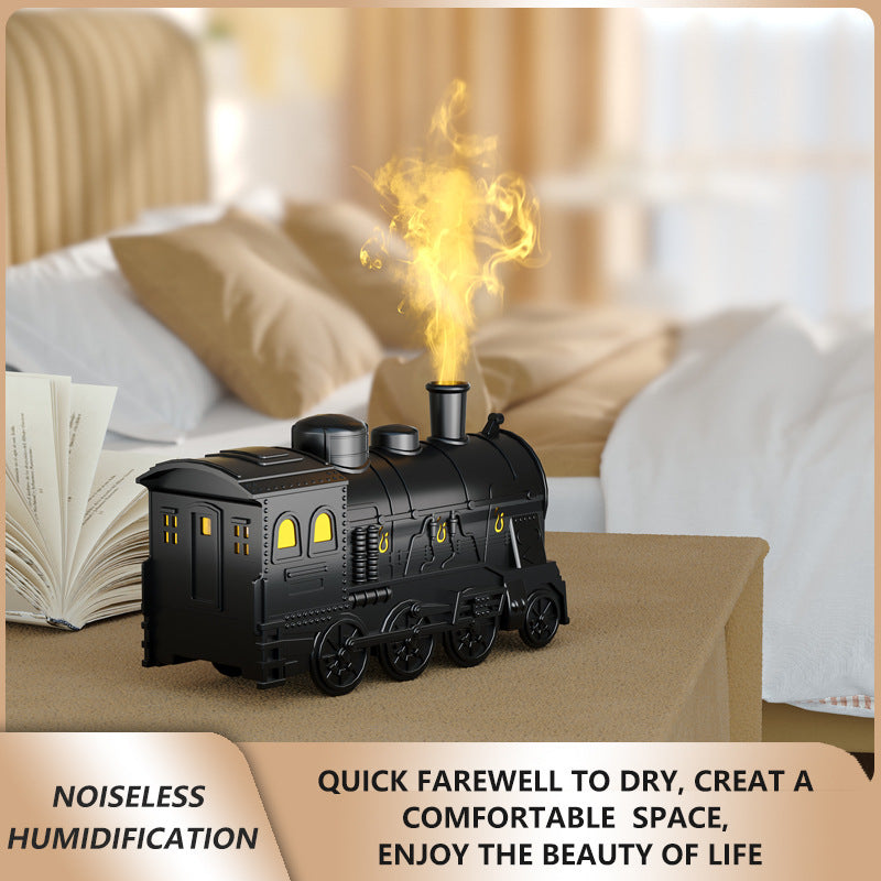 Petit train coloré humidificateur à distance brumeux