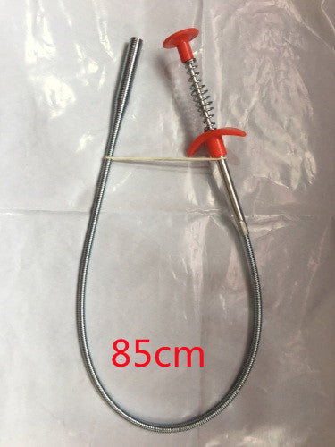 Outil de dragage de canalisations à ressort de 60 cm, nettoyeur de cheveux domestique, déboucheur de canalisations, outils de nettoyage pour évier de cuisine, gadgets de cuisine