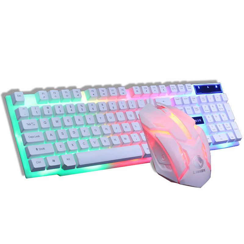 Ensemble de clavier et souris de jeu GTX300 CF LOL avec éclairage.