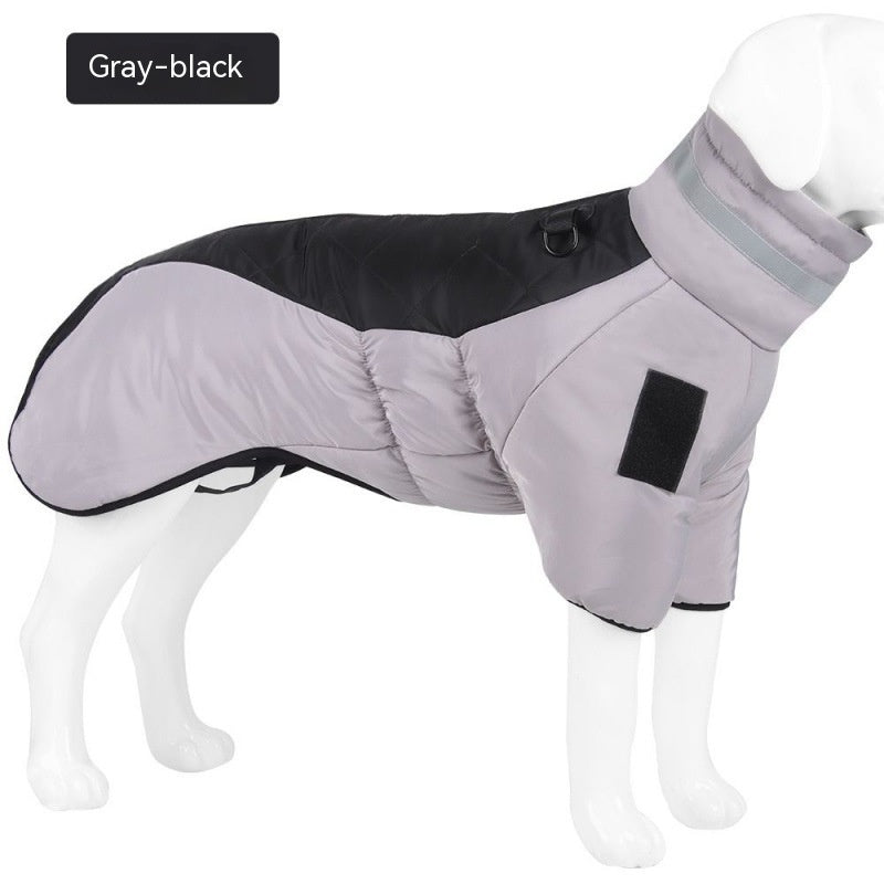 Nouveau manteau d'hiver pour chien, vêtements pour animaux de compagnie imperméables pour chiens de taille moyenne à grande, gilet pour chien chaud et épais, veste personnalisée pour labrador.