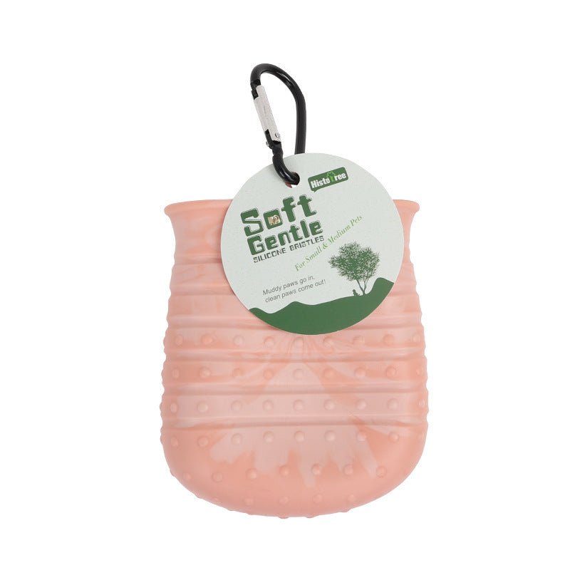 2 en 1 brosse de nettoyage des pattes de chien brosse de nettoyage des pattes de chien douce tasse de nettoyage des pattes de chien portable brosse de nettoyage des pattes seau de nettoyage des pieds produits pour animaux de compagnie