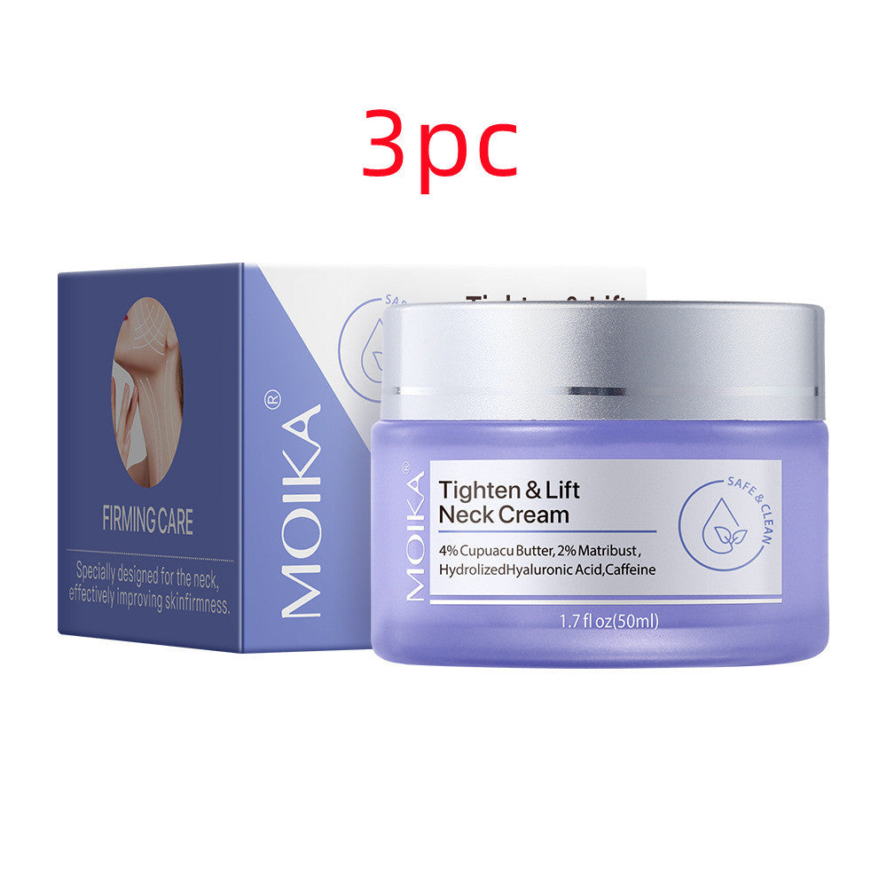 Crème pour le cou anti-rides, raffermissante, lissante, atténuant les ridules, anti-âge, lifting et remodelant pour la beauté du cou.