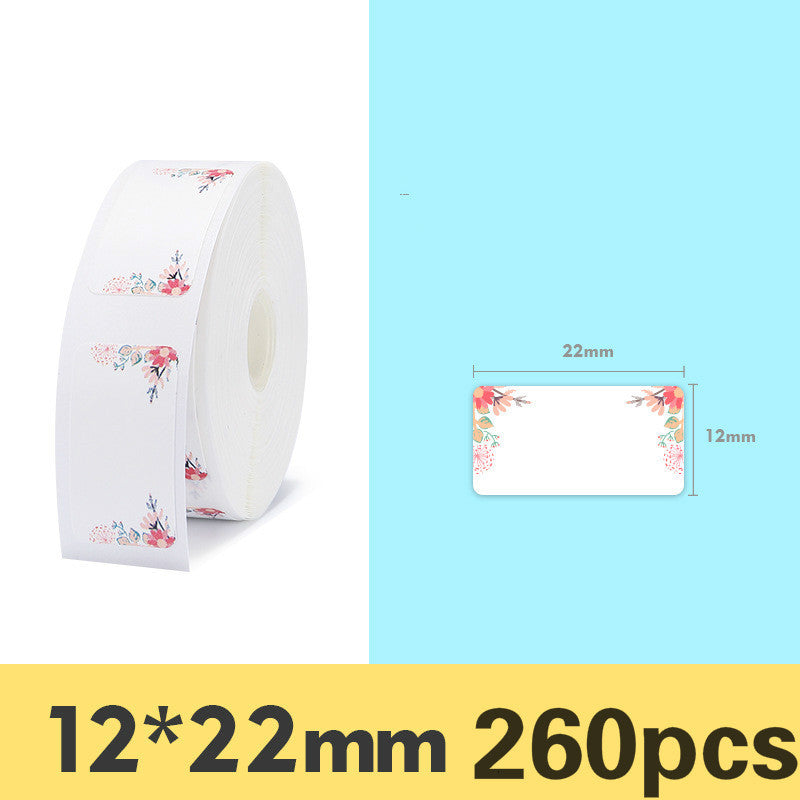 Papier thermique pour étiquettes de couleur pure