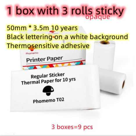 Imprimante thermique portable mini pour étiquettes, imprimante photo domestique, imprimante pour étudiants, imprimante de questions erronées, imprimante d'étiquettes mini compatible Bluetooth, étiquettes de prix.