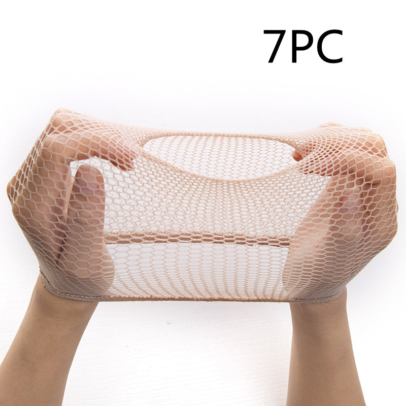 Filet à cheveux en tissu fixe invisible pour perruque
