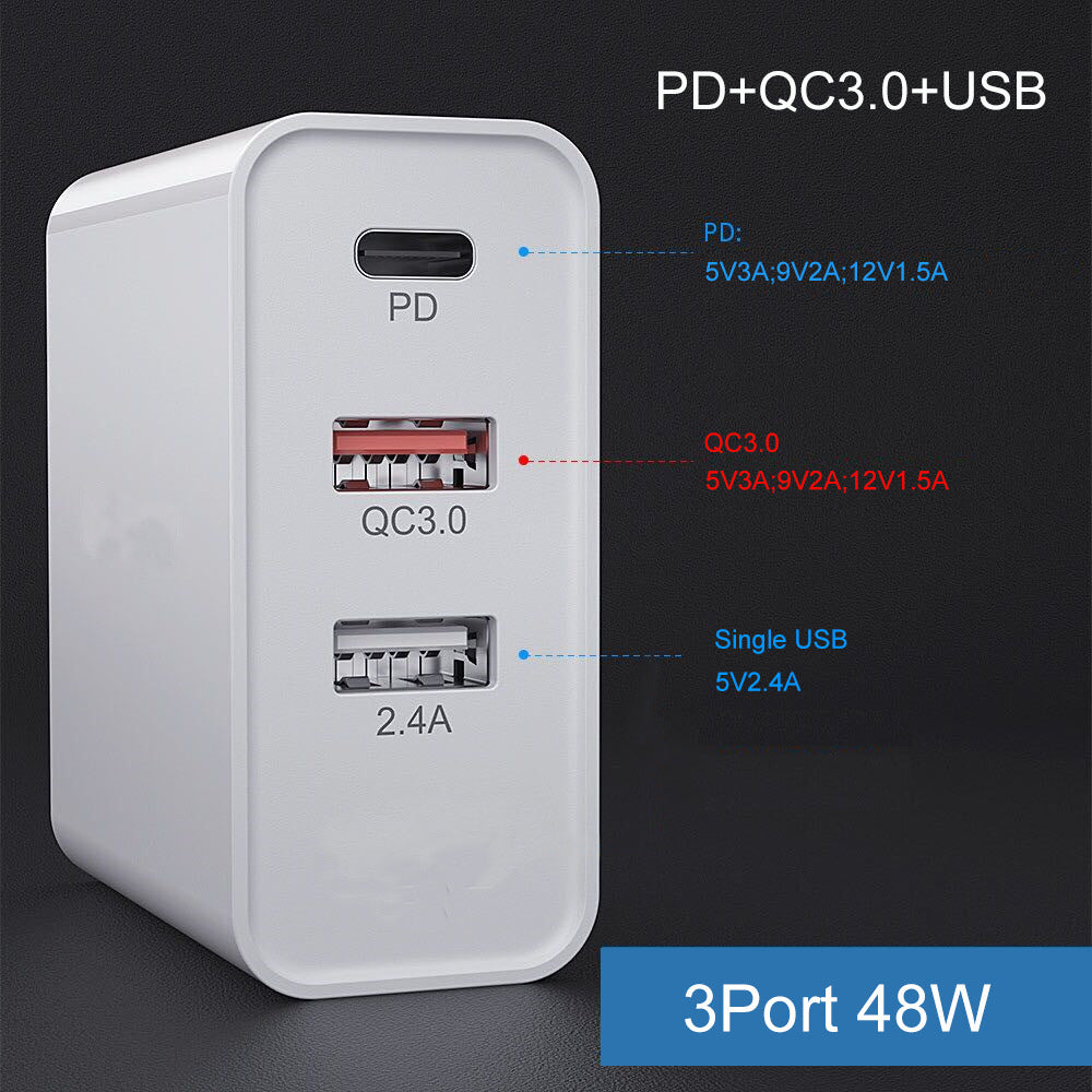 Chargeur rapide pour téléphone mobile tête de charge