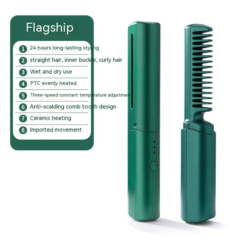 Mini lisseur de cheveux portable rechargeable