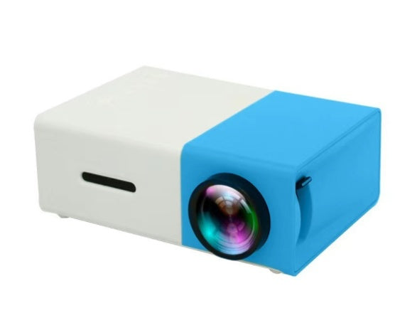 Projecteur portable 3D HD LED de cinéma à domicile compatible HDMI, projecteur audio USB YG300 mini projecteur.
