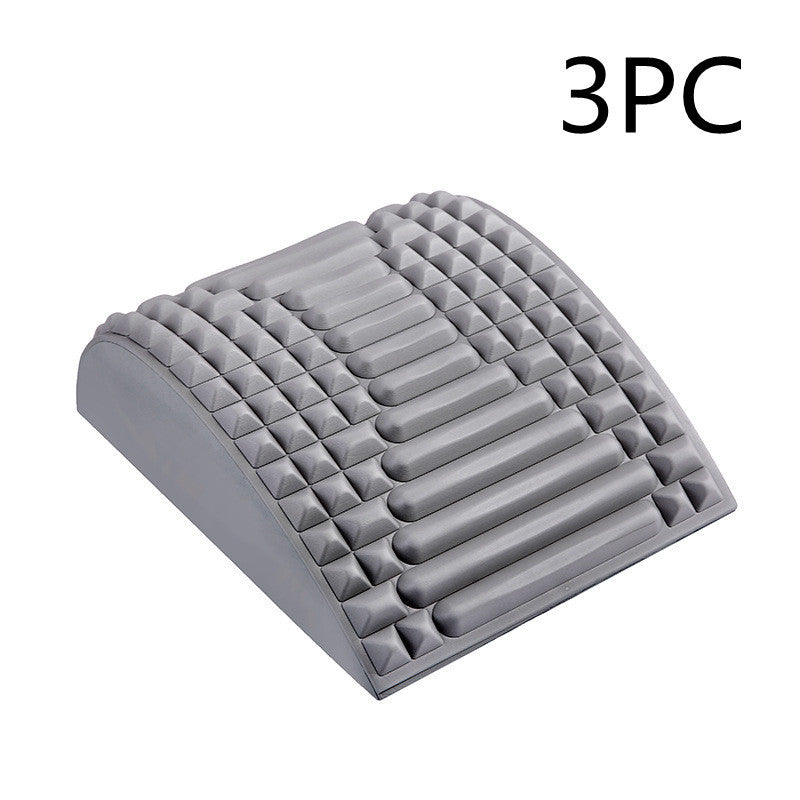Coussin de soutien lombaire pour le dos, le cou et la taille, masseur pour soulagement de la douleur sciatique et hernie discale, relaxation par massage.