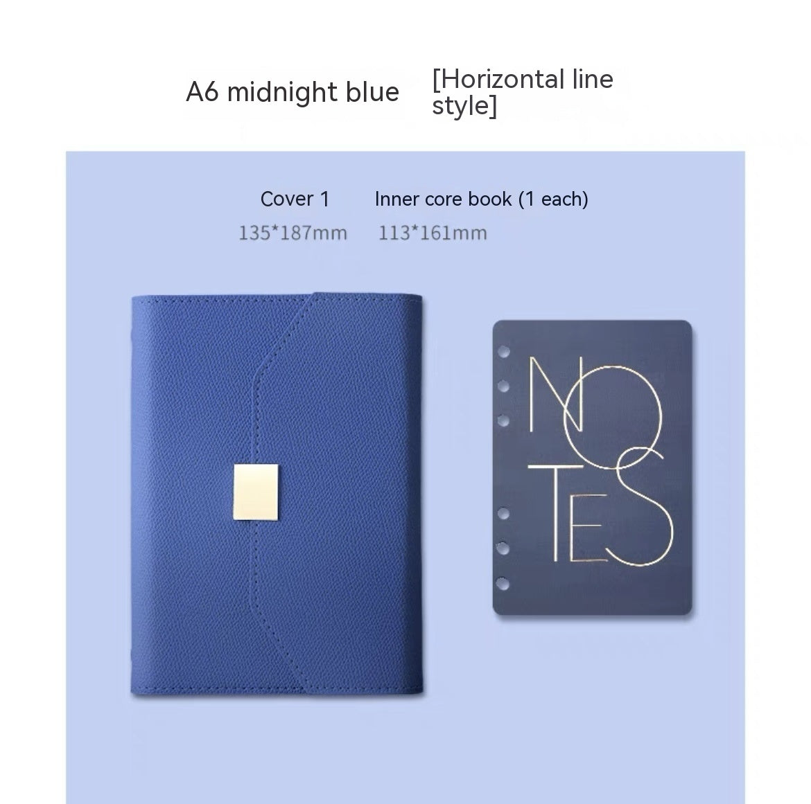 Coffret cadeau de cahiers à feuilles mobiles Business Advanced
