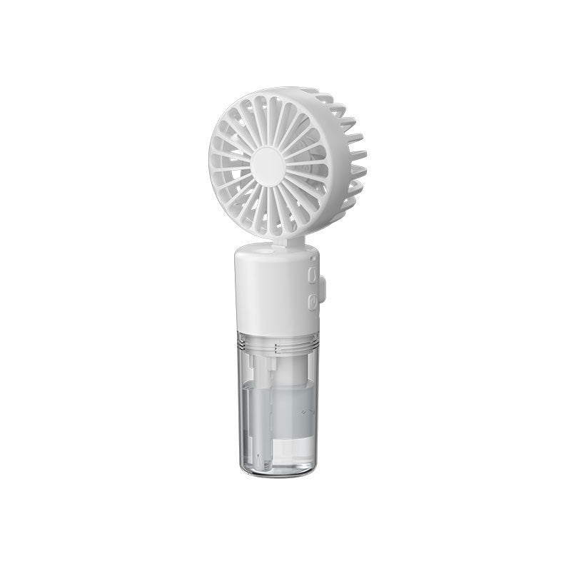 Ventilateur portatif à pulvérisation d'eau à 4 vitesses, ventilateur de refroidissement d'été, chargement USB, fournitures d'été, mini ventilateur d'extérieur