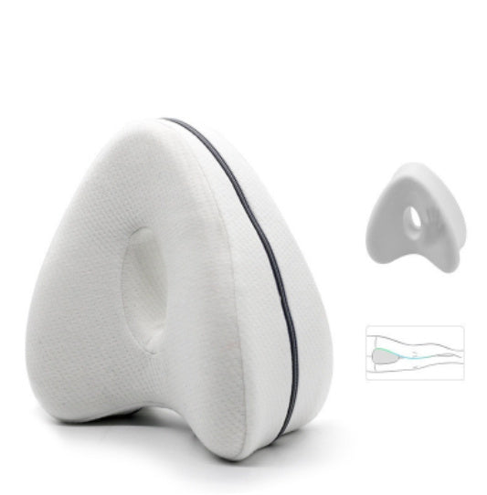 Oreiller de jambe en mousse à mémoire de forme en forme de cœur Oreiller de jambe Contour Legacy