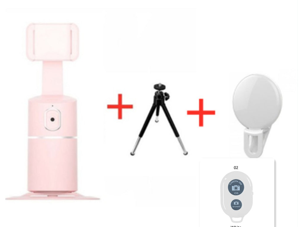 Support de diffusion en direct pour téléphone mobile avec suivi de reconnaissance faciale intelligente PTZ