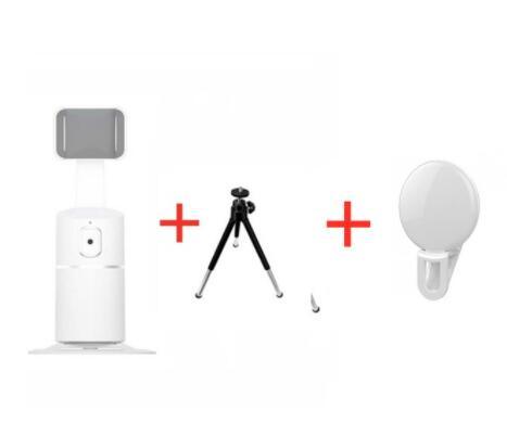Support de diffusion en direct pour téléphone mobile avec suivi de reconnaissance faciale intelligente PTZ