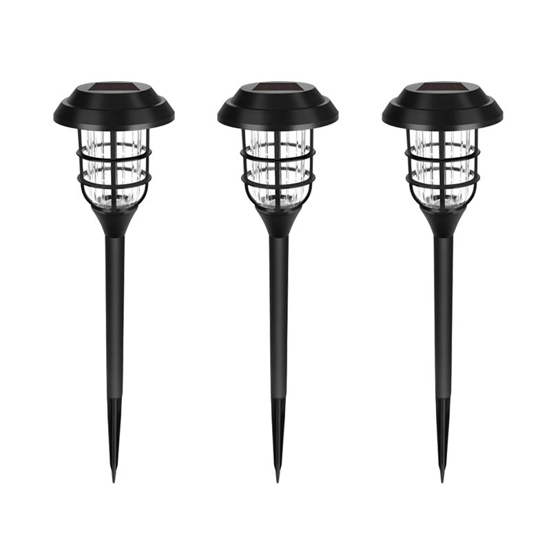 Nouvelle à LED pour pelouse à rayures solaires