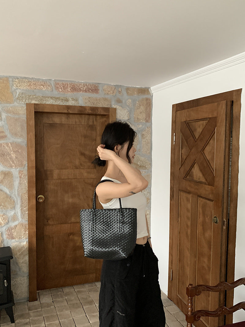 Sac fourre-tout tissé à la main pour les fêtes