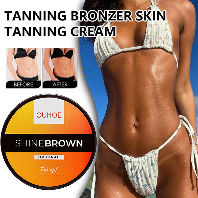 Gel de bronzage intensif Luxe Crème de bronzage pour le corps Réparation après-soleil Gel d'aloe vera combiné Teint de blé Bronzeur de plage Gadgets d'été