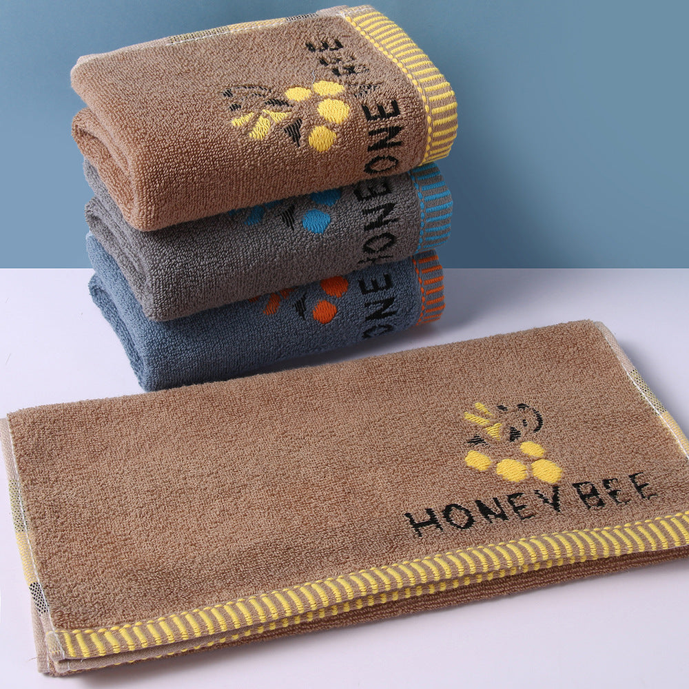 Serviette absorbante en coton épais avec cadeau pour les mains