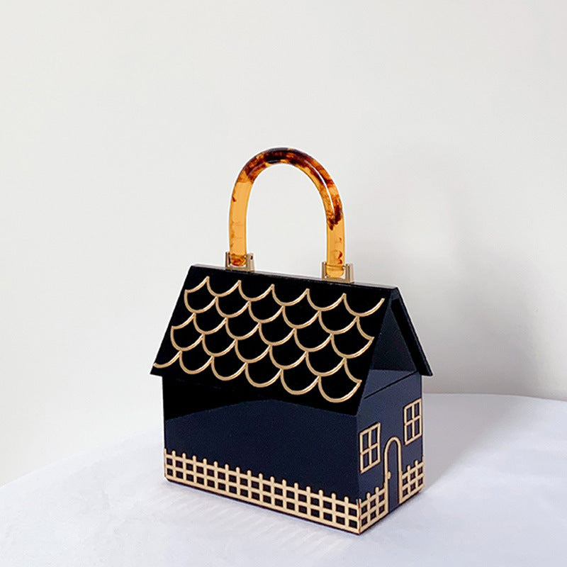Nouveau sac à main en acrylique de grande capacité de haute qualité pour le dîner
