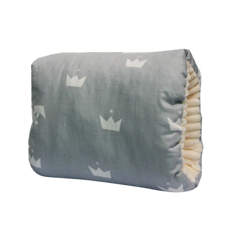 Coussin d'allaitement en coton ajustable pour bébé, lavable, coussin d'allaitement pour nourrissons.