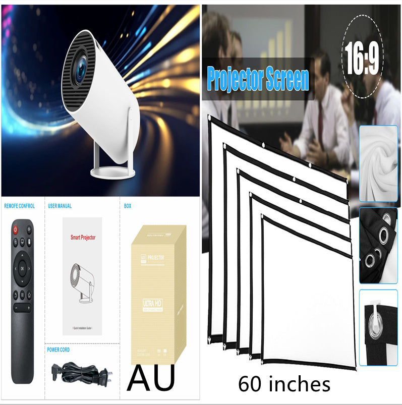 Projecteur HY300 Pro Home Cinéma Divertissement Portable Petit Projecteur