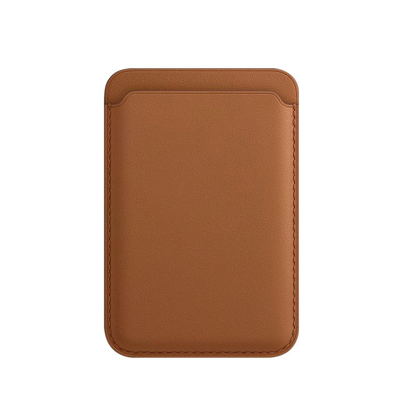 Pour le portefeuille de luxe en cuir magnétique Magsafe pour iPhone 14 Pro Max 13 12, accessoires de couverture d'adsorption.