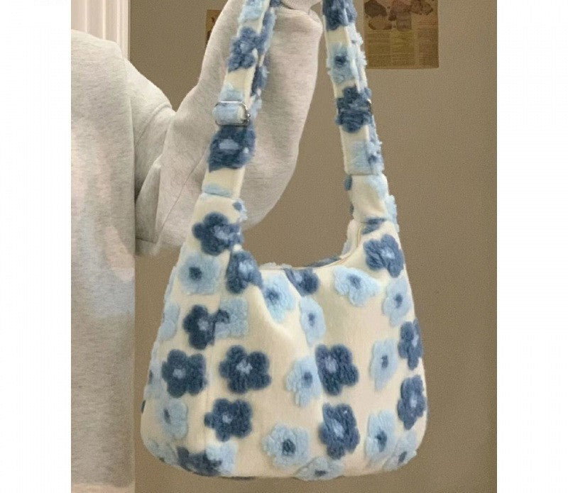 Nouveau sac en fourrure de grande capacité pour femme, sac décontracté et assorti