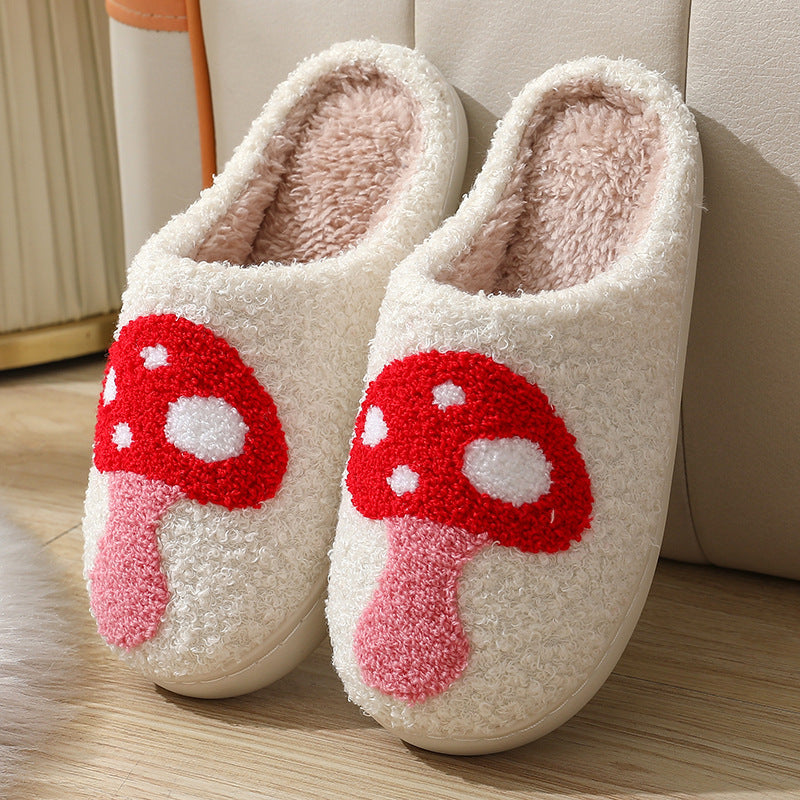 Chaussons pour femmes en peluche tendance pour la Saint-Valentin