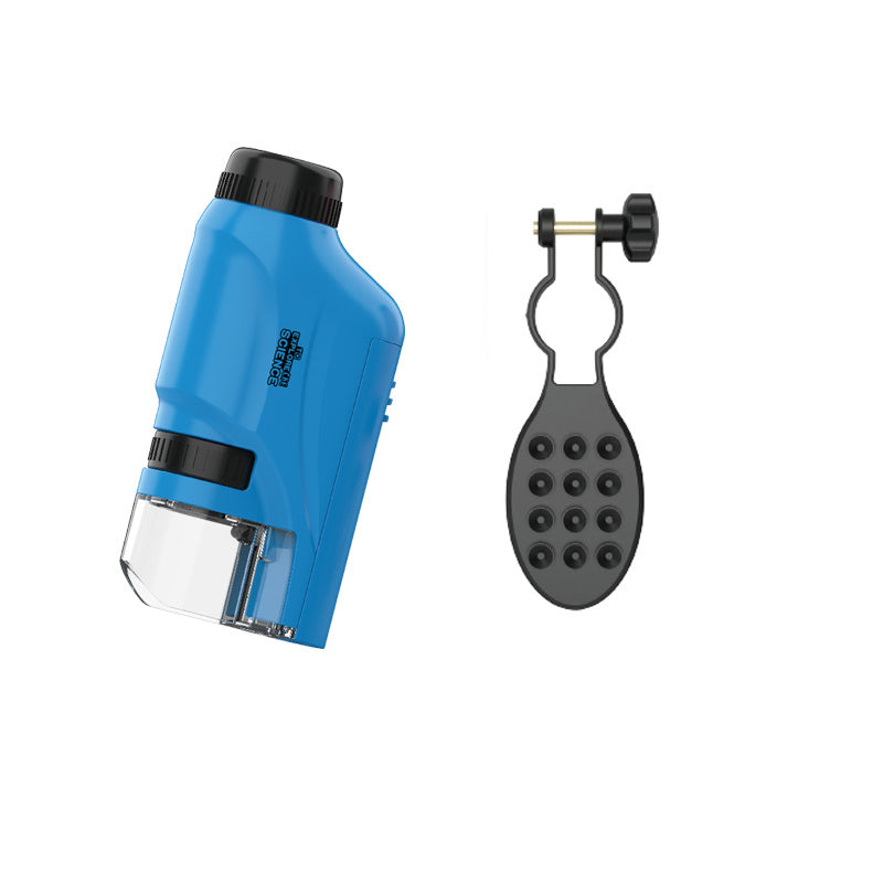 Microscope optique portatif pour enfants, jouet mini créature