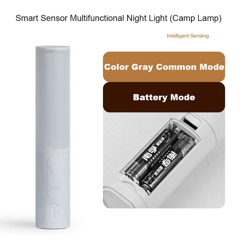 Nouvelle lampe de nuit LED à capteur de mouvement par induction corporelle intelligente pour la maison, le lit, la cuisine, le cabinet, la garde-robe et le mur.