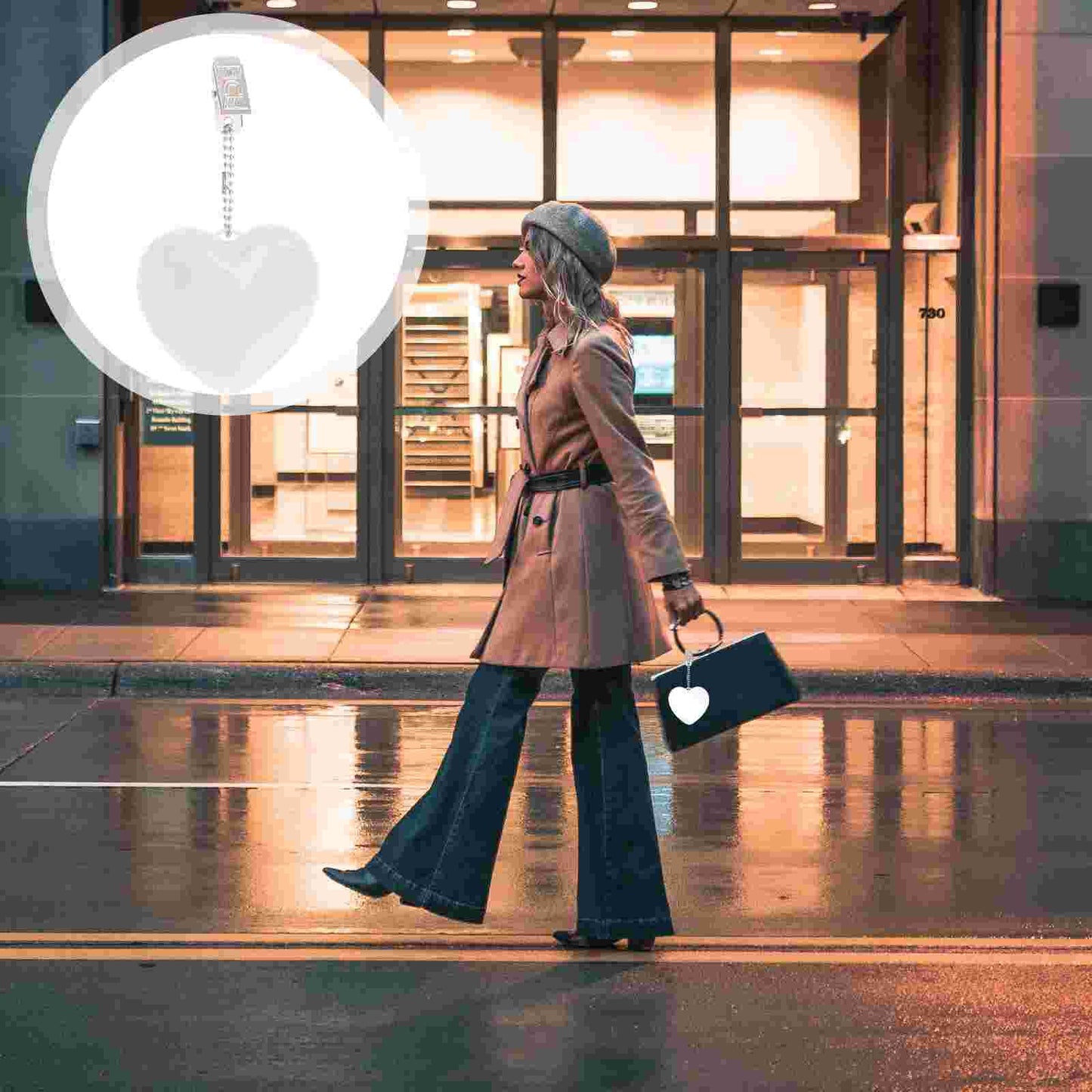 Lumière de sac à main à capteur automatique LED activée par toucher, lampe de nuit, cadeaux pour femmes, lumière de sac à dos.