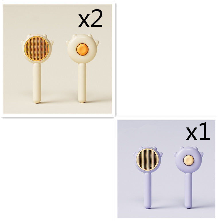 Peigne de massage pour chat, peignes magiques pour l'élimination des poils, brosse pour chats et chiens, fournitures de toilettage pour animaux, grattoir.