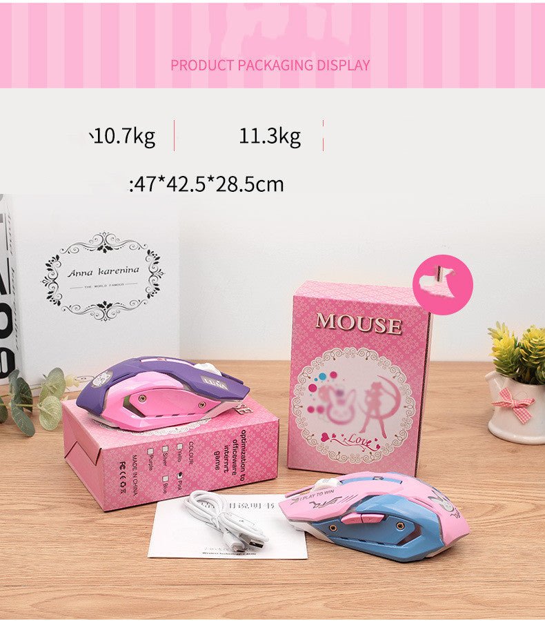 Accessoires de périphériques informatiques Souris de jeu muette - KaoKao
