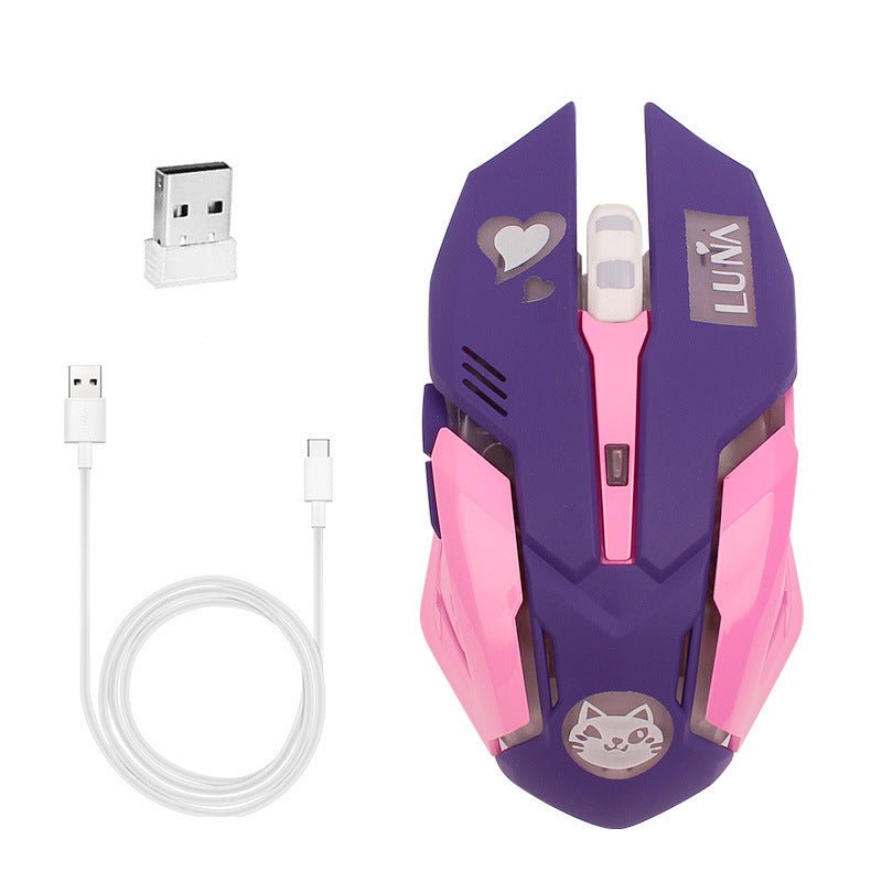 Accessoires de périphériques informatiques Souris de jeu muette - KaoKao