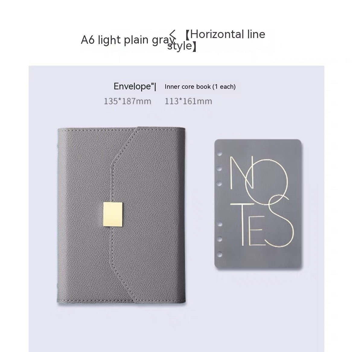 Coffret cadeau de cahiers à feuilles mobiles Business Advanced