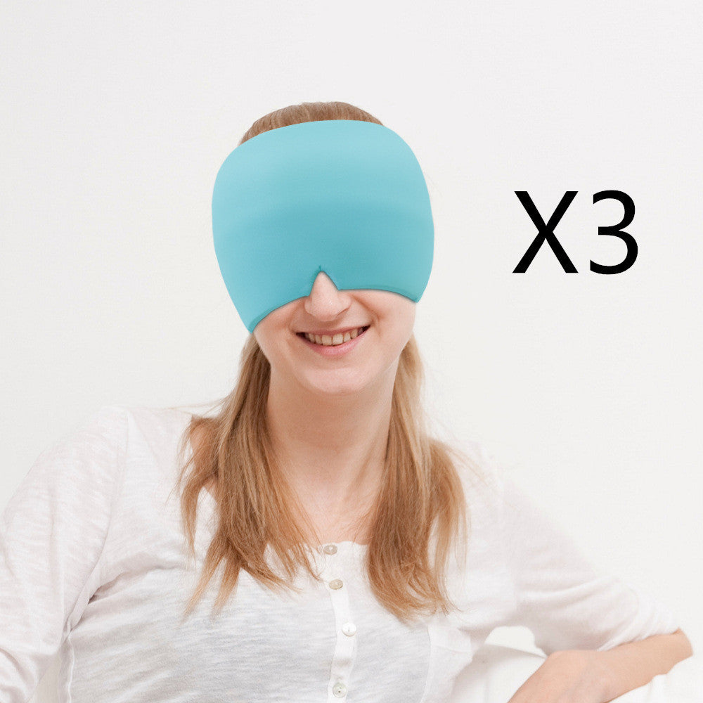 Masque pour les yeux en gel anti-maux de tête