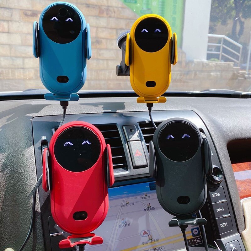 Chargeur sans fil pour téléphone de voiture à induction infrarouge