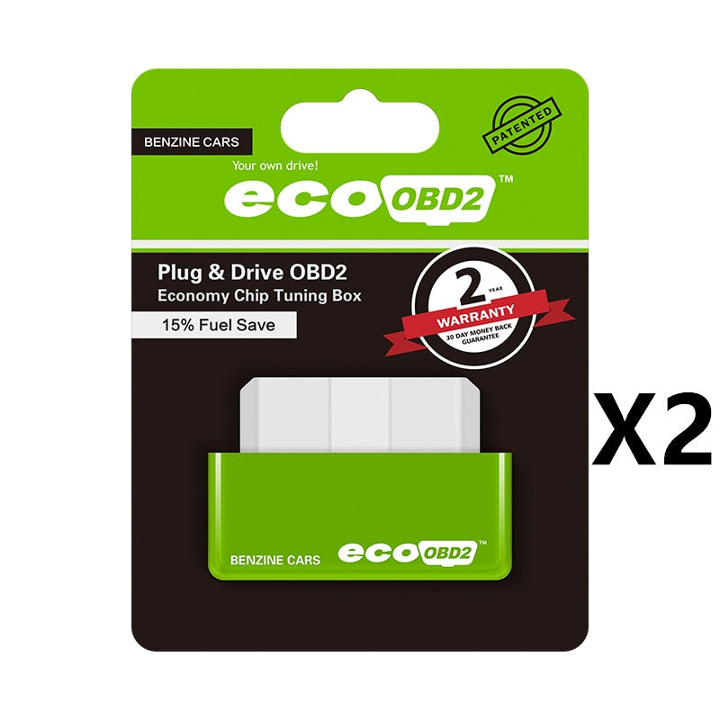 Plug And Play ECOOBD2 Économie de Carburant pour Voiture à Essence ECO OBD2 Conducteur