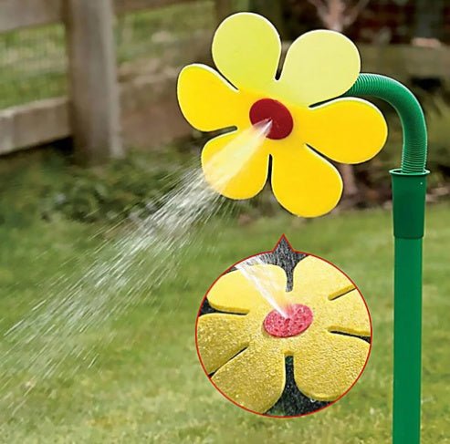 Arroseur de jardin Arroseur en plastique Arroseur tournesol Outil de travail de jardin Arroseurs réglables et tuyaux de jardin - KaoKao