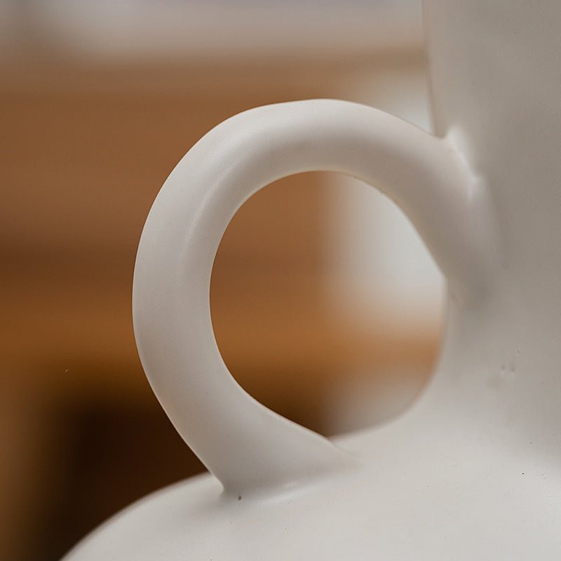 Art corporel humain artificiel vase à fleurs sèches - KaoKao