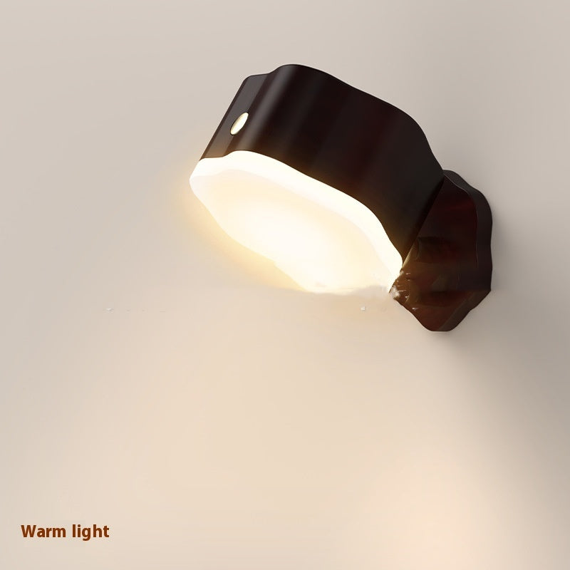 Lampe tactile créative Lampe murale magnétique rotative Petite lampe de nuit