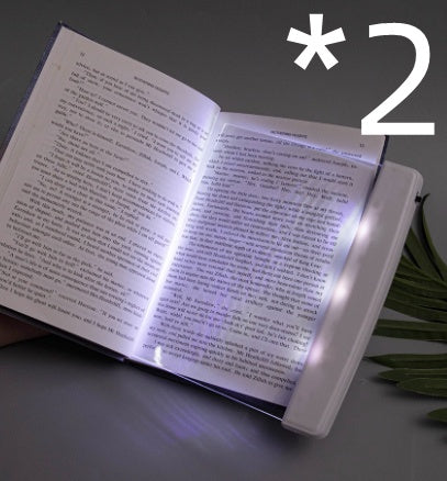 Lampe de lecture à LED dimmable, protection des yeux, lampe de livre en résine acrylique pour la lecture nocturne.