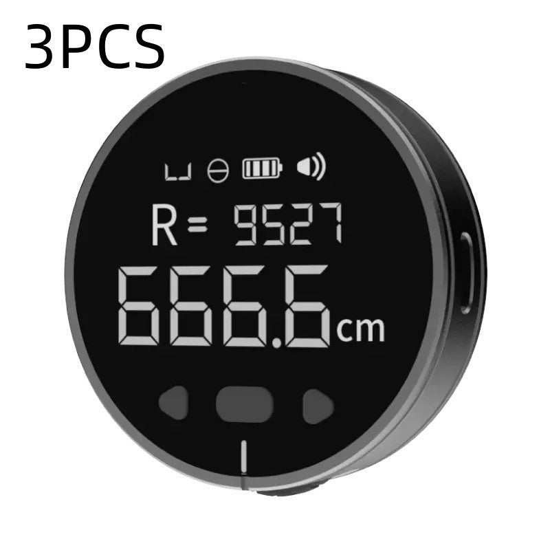 Instrument de mesure de distance Règle de mesure électronique Mètre ruban Écran LCD numérique haute définition Règle de mesure électronique de haute précision Outil de mesure électronique