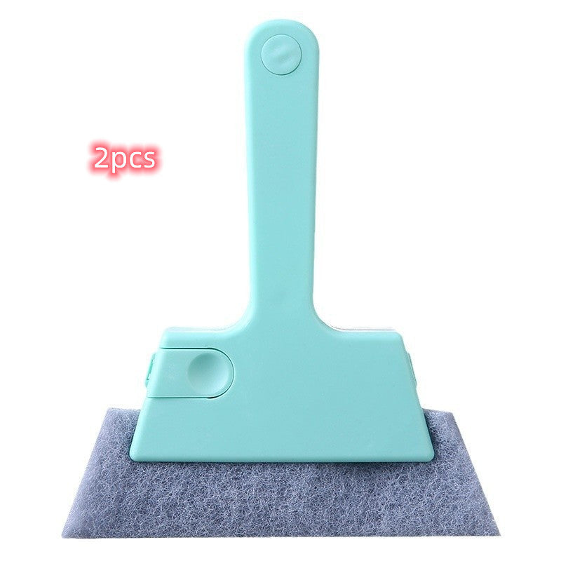 Brosse de nettoyage multifonctionnelle pour rainures de fenêtre domestique