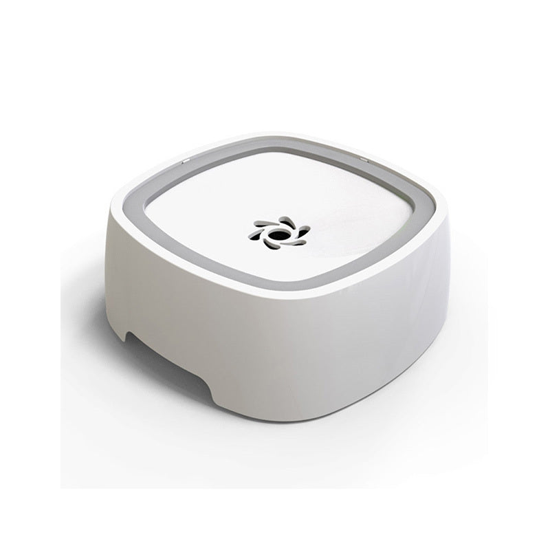 1,5 L Bol d'eau pour chat et chien, bol flottant transporté, distributeur d'eau anti-débordement, fontaine pour animaux, fournitures pour chiens en ABS et PP.