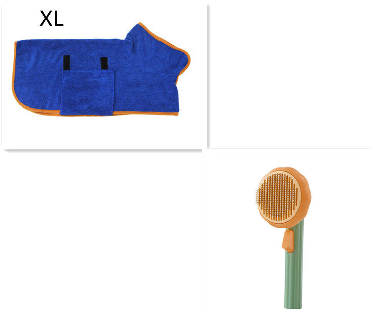 Nouvelle brosse pour chat à poils, vente chaude, peigne en acier inoxydable à main, auto-nettoyant, boucleur pour l'élimination des poils.