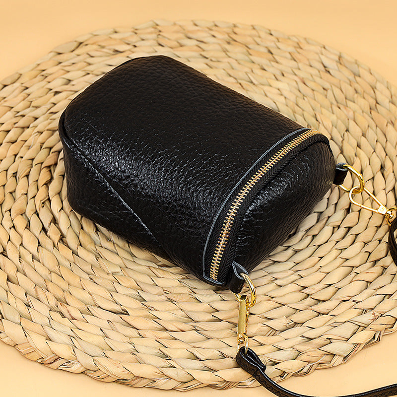 Sac de téléphone portable en cuir de haute qualité, sacs à coque de style coréen pour femmes, petit sac à bandoulière tendance